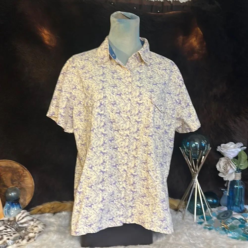 Wrangler snap button shirt XXL (3675)